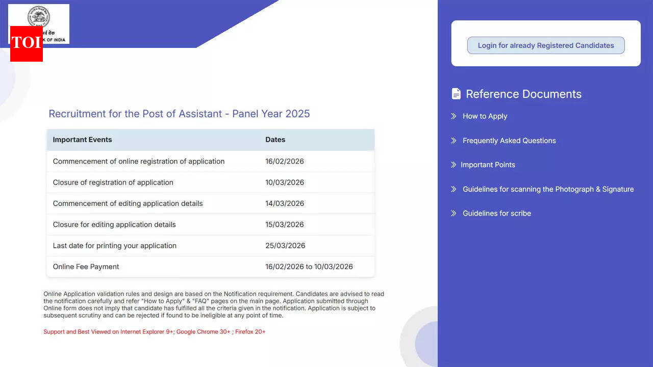 RBI Assistant 2025 application edit window closes today at rbi.org.in; check direct link here
